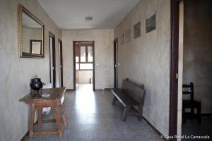 A seating area at Casa Rural La Carrascala