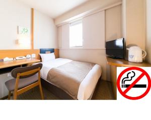 TV a/nebo společenská místnost v ubytování Pearl Hotel Ryogoku