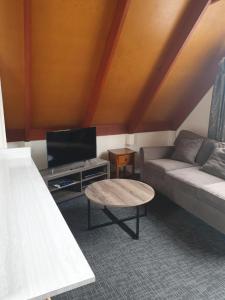 Posezení v ubytování Milton Chalet Motel