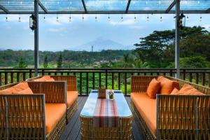 Balkon oz. terasa v nastanitvi Puri Asri Hotel & Resort