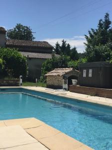 The swimming pool at or close to GITE CLARIMOR