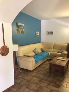 A seating area at GITE CLARIMOR