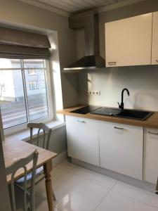Kuchyň nebo kuchyňský kout v ubytování Villa Kertelhof Guesthouse