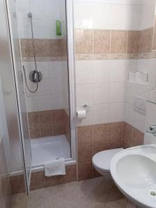 Vannituba majutusasutuses Hotel Bílý Koníček