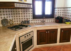 A kitchen or kitchenette at Summer Dream LA CASA SUL MARE