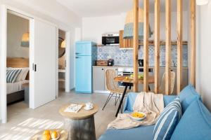 Kuchyň nebo kuchyňský kout v ubytování Varkotopi Villas