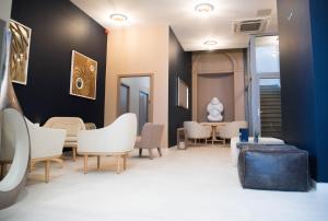 Khu vực ghế ngồi tại Hotel d'Alcantara
