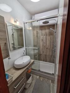 Kúpeľňa v ubytovaní Villa Cvetić