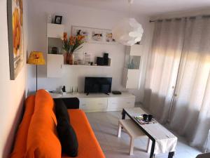 A television and/or entertainment centre at LasVistasApartment