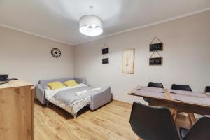 Posteľ alebo postele v izbe v ubytovaní Dream Loft Podwale Staromiejskie