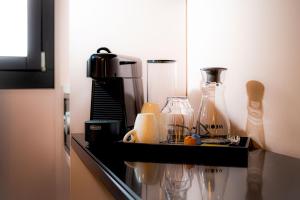 Kaffi- og teaðstaða á BLOOM Boutique Hotel & Lounge Basel