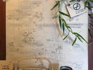 Grundriss der Unterkunft Boundary Hostel and Cafe