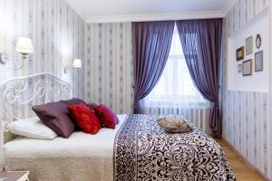 Cama o camas de una habitación en Dzirnavu 92, Free Private Parking