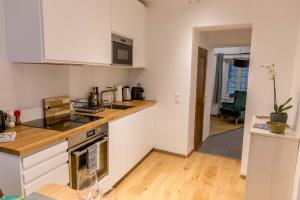 Kuchyňa alebo kuchynka v ubytovaní Charming 45m2 Apartment in Heart of Graz