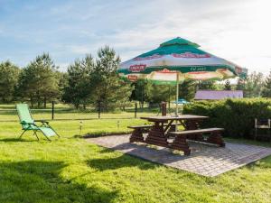 Vonkajšia záhrada v ubytovaní Agroturystyka RANCZO na Mazurach