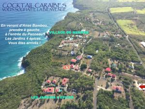 Vista aèria de Cocktail Caraïbes, Résidence de Tourisme Meublée