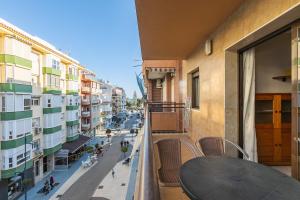 Apartamentos Guerrero tesisinde bir balkon veya teras