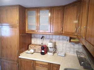 Kuchyň nebo kuchyňský kout v ubytování Plateia Apartments (Xara)