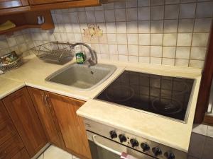 Kuchyň nebo kuchyňský kout v ubytování Plateia Apartments (Xara)