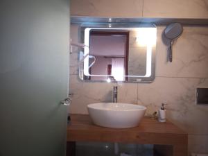 Koupelna v ubytování Plateia Apartments (Xara)