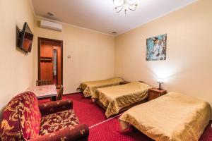 Cama o camas de una habitación en Hotel Bolshoy 19