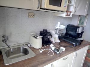Köök või kööginurk majutusasutuses Zagradge I.N. apartments