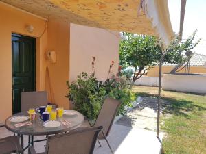 Zahrada ubytování NAFSIKA Apartments