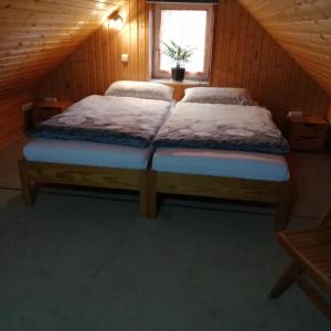 Postel nebo postele na pokoji v ubytování Wohnung Auerand