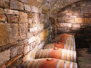 Postel nebo postele na pokoji v ubytování Agriturismo Cantina Carrara