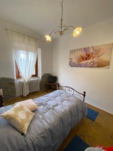 Ένα ή περισσότερα κρεβάτια σε δωμάτιο στο Casa Ortensia