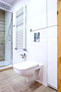 Kúpeľňa v ubytovaní ALVARE Apartament - Krynica Zdrój noclegi