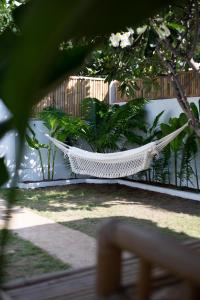 Ein Garten an der Unterkunft Bamboo Bungalows