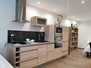 Cucina o angolo cottura di Gite Ni vu ni connu