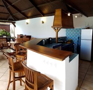Kuchyň nebo kuchyňský kout v ubytování La Maison des Hôtes