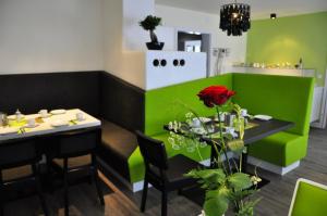 Posezení v ubytování Amiga Hotel München Messe