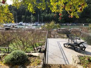 Zahrada ubytování Apartments & Rooms Formenti