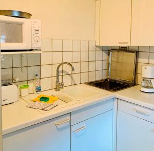 Kuchnia lub aneks kuchenny w obiekcie Appartement Azalea Oetz