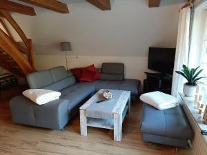 Posezení v ubytování Ferienhaus Kerstin