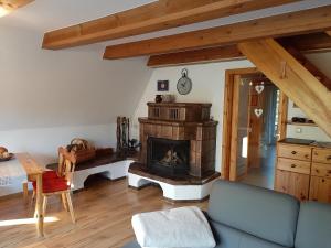 Posezení v ubytování Ferienhaus Kerstin