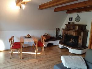 Posezení v ubytování Ferienhaus Kerstin
