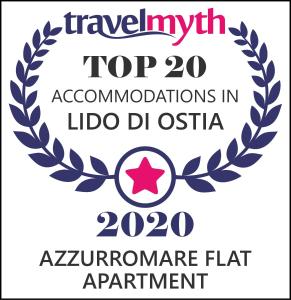 un logotipo para una organización de alto nivel en ideo florencearmahibition en AzzurRomare Flat apartment en Lido di Ostia
