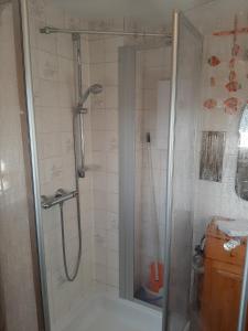 Koupelna v ubytování Ferienhaus Kerstin