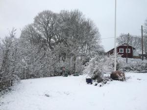 Bränntorps Gård að vetri til
