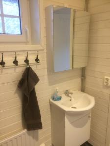 Ett badrum på Bränntorps Gård