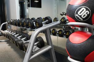 Fitness centrum a/nebo fitness zařízení v ubytování Marlin Hotel Stephens Green