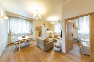 Posezení v ubytování Residence Terčino Údolí
