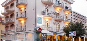 Budova, kde se aparthotel nachází