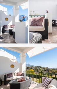 Posezení v ubytování LUXURY 3 BEDROOM HOUSE AT LA QUINTA GOLF COURSE OCEAN and MOUNTAIN VIEW