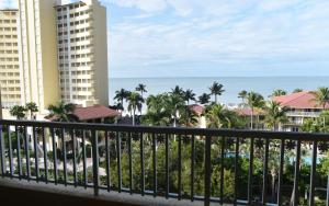 a view of the ocean from the balcony of a resort at La Playa Beach & Golf Resort, a Noble House Resort in Naples