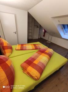Cama ou camas em um quarto em Apartment Wesseling Zentrum Nauerz